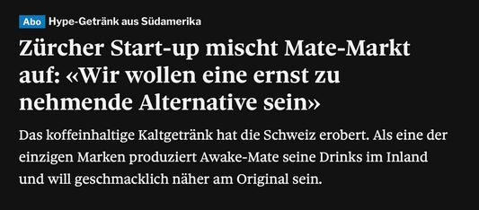 Awake Mate X Tages-Anzeiger
